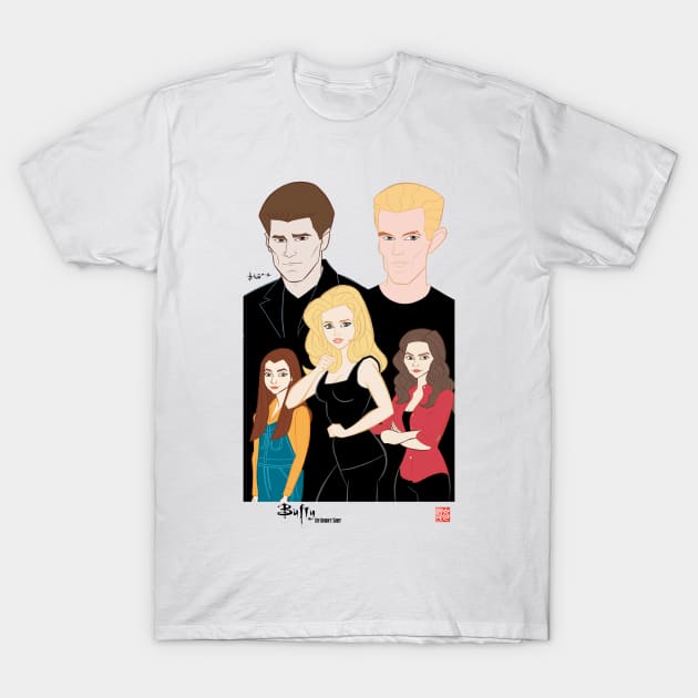 Buffy the Vampire Slayer T-Shirt by howardshum